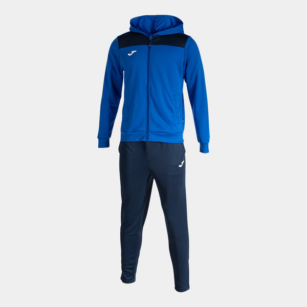 Joma Phoenix II Tracksuit (Adult) - Royal Blue Navy Blue