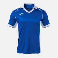 Joma Vintage Eco Retro Short Sleeve T-shirt (Junior) - Royal Blue White