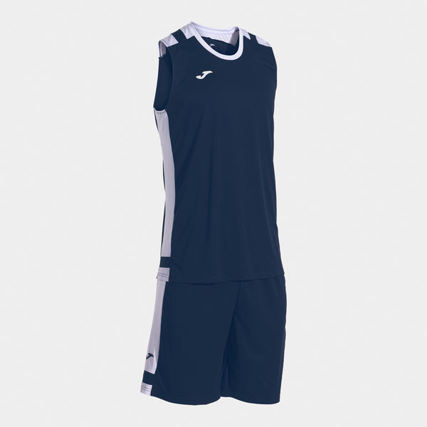 Joma Lider Basket Set (Adult) - Dark Navy White