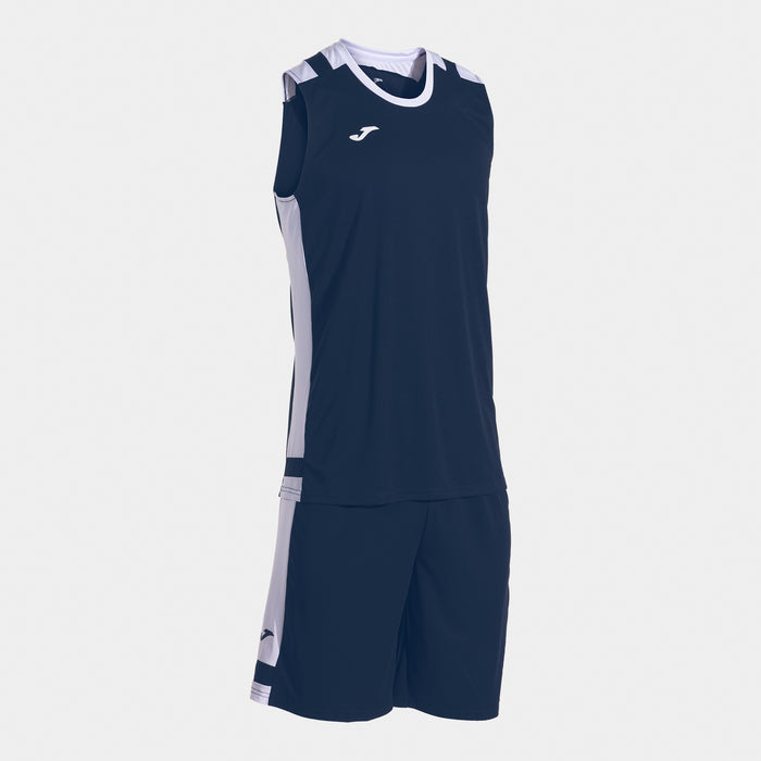 Joma Lider Basket Set (Adult) - Dark Navy White