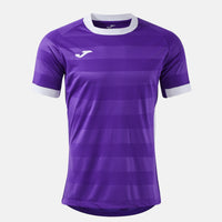 Joma Toletum VII Short Sleeve T-shirt (Junior) - Violet White