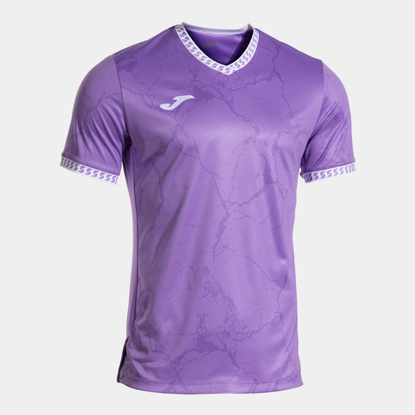 Joma VII Short Sleeve T-shirt (Junior) - Violet White
