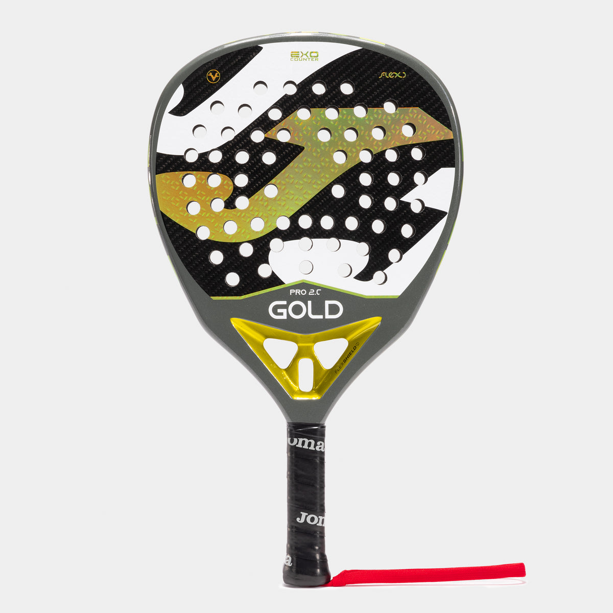 Joma Pro Paddle Racket - Black Gold