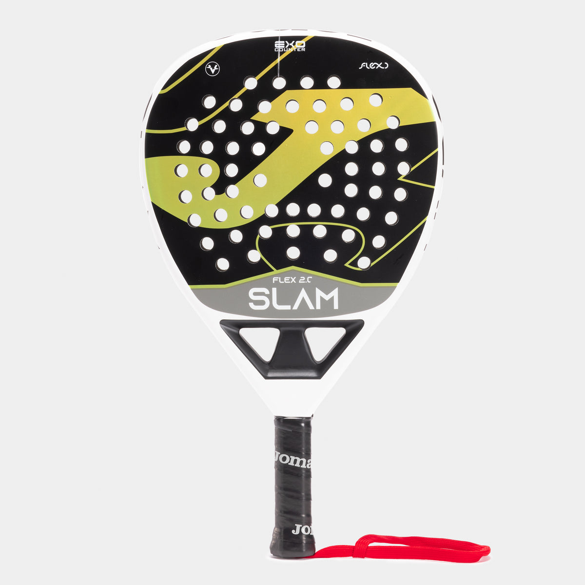 Joma Slam Flex Paddle Racket - Green White