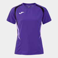 Joma Championship Short Sleeve T-shirt (Junior) - Violet Black