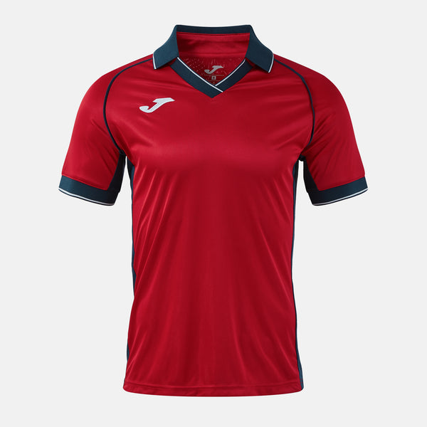 Joma Vintage Eco Retro Short Sleeve T-shirt (Adult) - Dark Navy Red