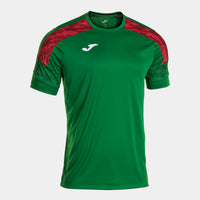 Joma Championship VIII Short Sleeve T-shirt (Junior) - Green Red