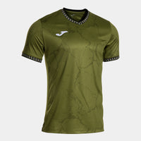 Joma VII Short Sleeve T-shirt (Junior) - Khaki Black