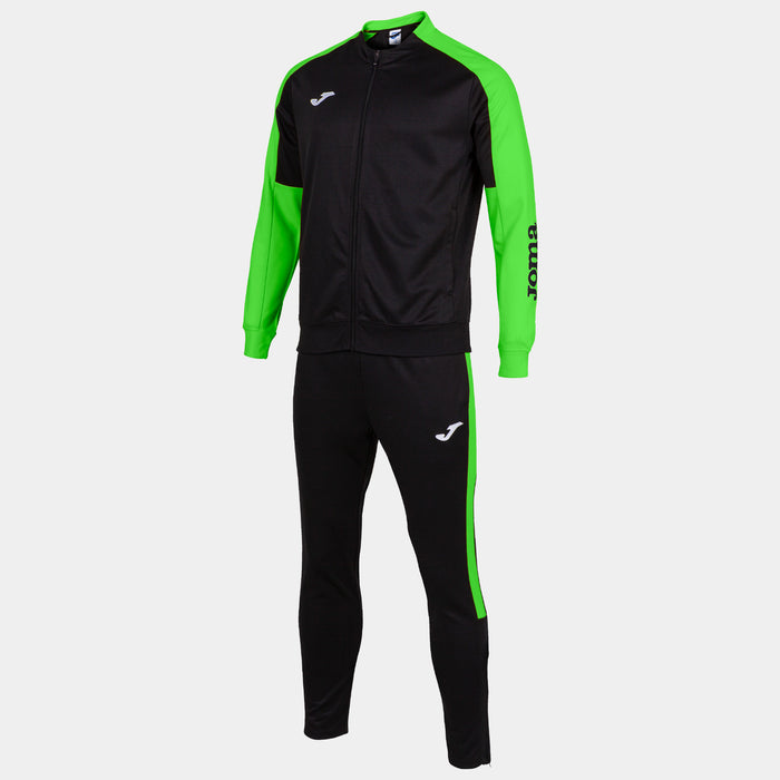 Joma Eco Championship Recycled Sweatsuit (Junior) - Fluorescent Green Black