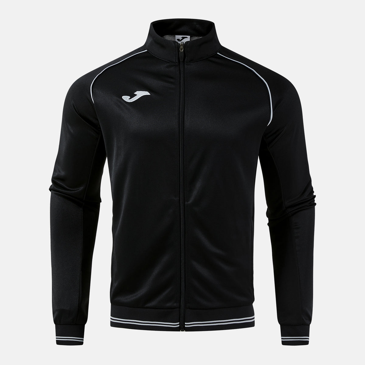 Joma Vintage Eco Retro Full Zip Sweatshirt (Junior) - Black Gray