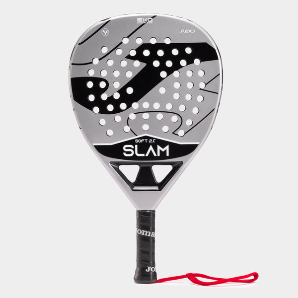 Joma Slam Soft Paddle Racket - Gray Black