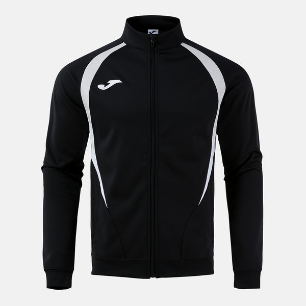 Joma Championship Full Zip Sweatshirt (Junior) - Black Gray