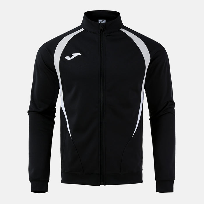 Joma Championship Full Zip Sweatshirt (Junior) - Black Gray