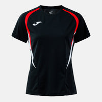 Joma Championship Short Sleeve T-shirt (Junior) - Black Red