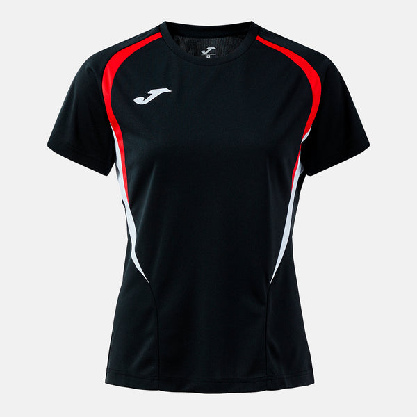 Joma Championship Short Sleeve T-shirt (Junior) - Black Red