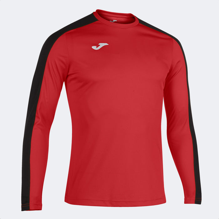 Joma Academy Long Sleeve T-shirt (Junior) - Red Black