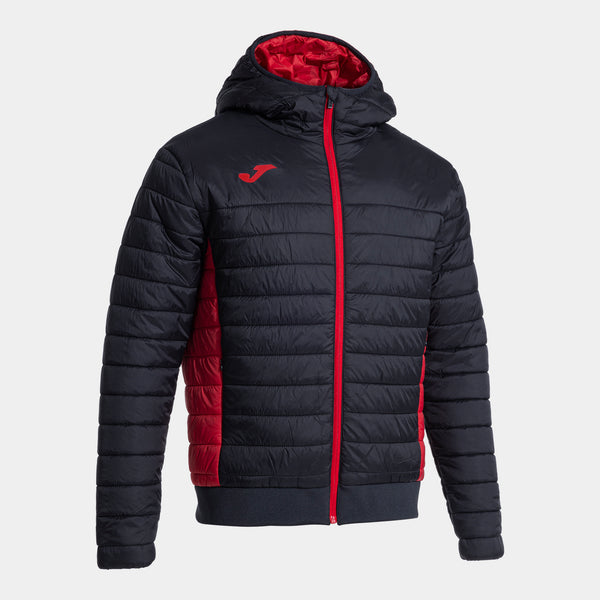 Joma Urban V Bomber Jacket (Junior) - Black Red