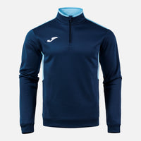Joma Winner IV Sweatshirt (Junior) - Dark Navy Sky Blue