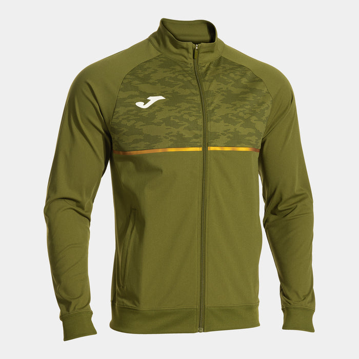 Joma Record III Full Zip Sweatshirt Mx (Adult) - Khaki