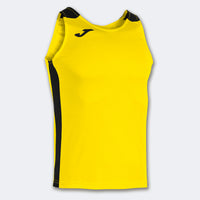 Joma T-shirt Record II (Adult) - Yellow Black