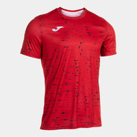 Joma Performance Short Sleeve T-shirt (Junior) - Red Black
