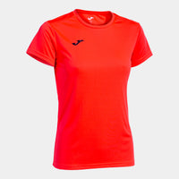 Joma T-shirt Combi S/s (Junior) - Fluorescent Coral