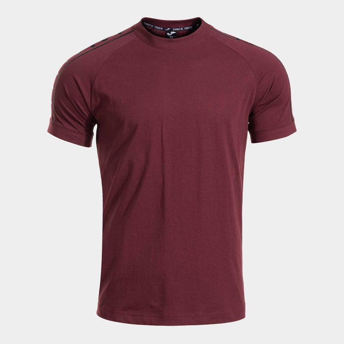 Joma Icono Street Short Sleeve T-shirt (Junior) - Burgundy Black