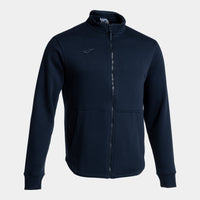 Joma Confort IV Full Zip Sweatshirt (Adult) - Navy Blue