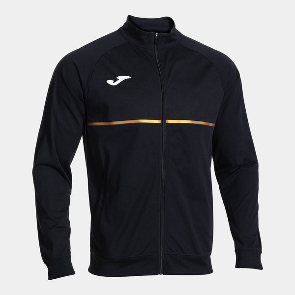 Joma Record III Full Zip Sweatshirt (Adult) - Black