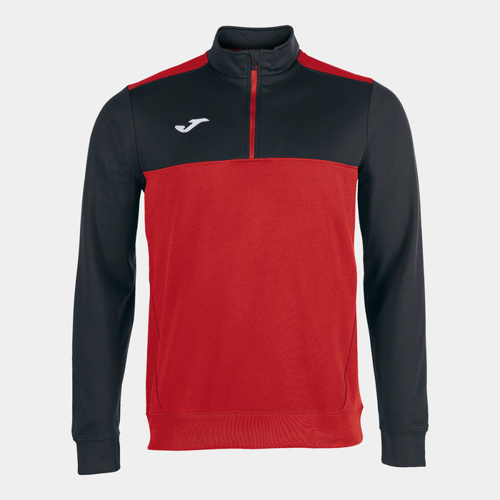 Joma Sweatshirt With Zip Winner (Junior) - Red Black