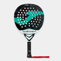 Joma Tournament Soft Paddle Racket - White Green