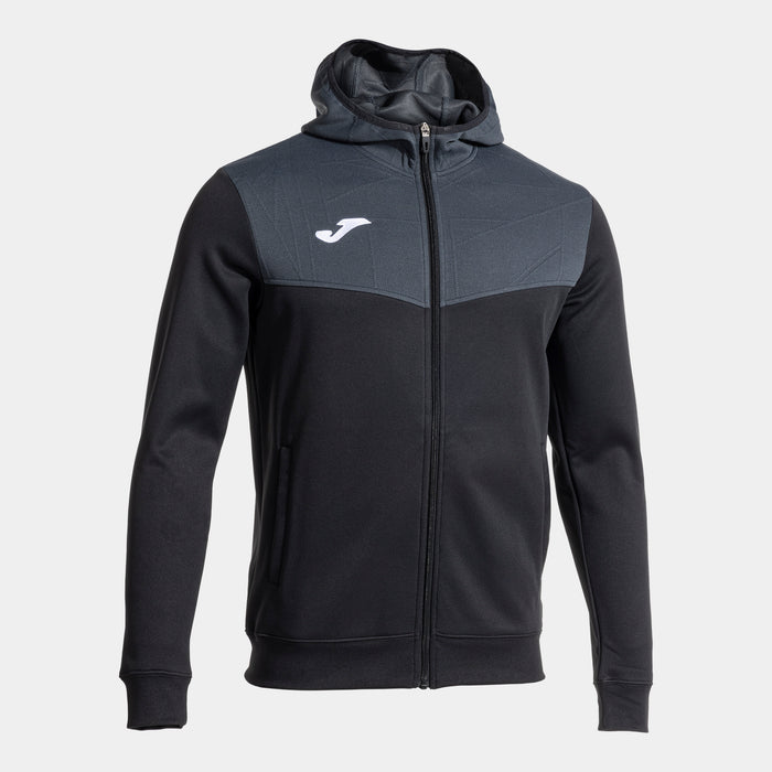 Joma Campus Street Zip-up Hoodie (Junior) - Black