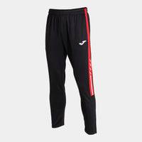 Joma Olimpiada Long Pants (Adult) - Black Red