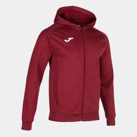 Joma Menfis Hooded Jacket (Junior) - Burgundy
