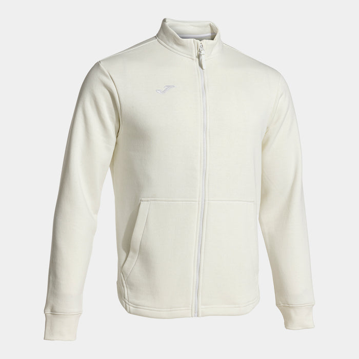Joma Confort IV Full Zip Sweatshirt (Adult) - Beige