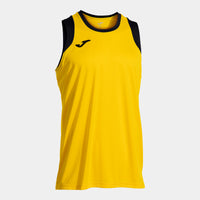 Joma Final Basket III Sleeveless Shirt (Junior) - Yellow Black