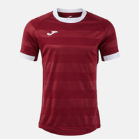 Joma Toletum VII Short Sleeve T-shirt (Adult) - Burgundy White