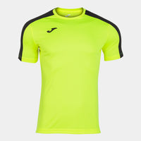 Joma Academy T-shirt M/c (Junior) - Fluorescent Yellow Black