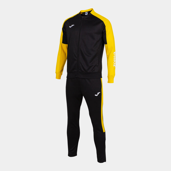 Joma Eco Championship Tracksuit (Adult) - Black Yellow