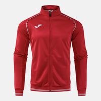 Joma Vintage Eco Retro Full Zip Sweatshirt (Junior) - Red Gray
