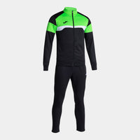 Joma Danubio III Tracksuit (Adult) - Fluorescent Green Black