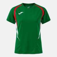 Joma Championship Short Sleeve T-shirt (Adult) - Green Red