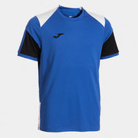 Joma Danubio Short Sleeve T-shirt (Junior) - Royal Blue Black