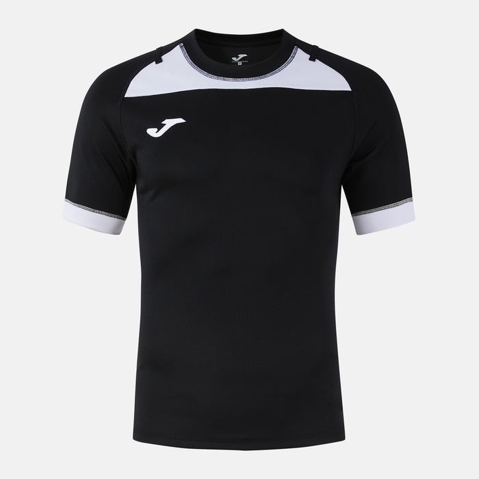 Joma Phoenix III Short Sleeve T-shirt - Black White