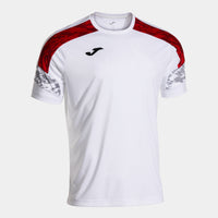 Joma Championship VIII Short Sleeve T-shirt (Junior) - White Red