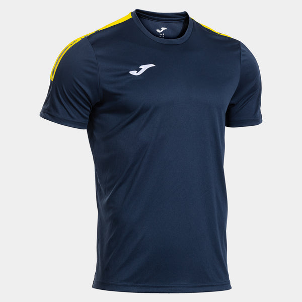 Joma All Sport Short Sleeve T-shirt (Junior) - Navy Blue Yellow
