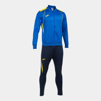 Joma Championship VII Tracksuit (Adult) - Royal Blue Yellow
