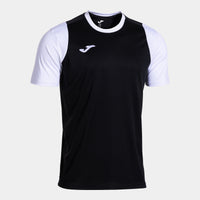 Joma Final Basket II Short Sleeve T-shirt (Junior) - Black White