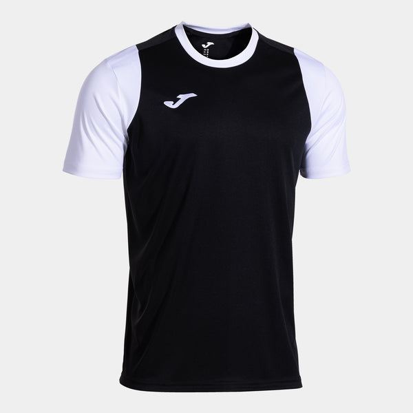 Joma Final Basket II Short Sleeve T-shirt (Junior) - Black White