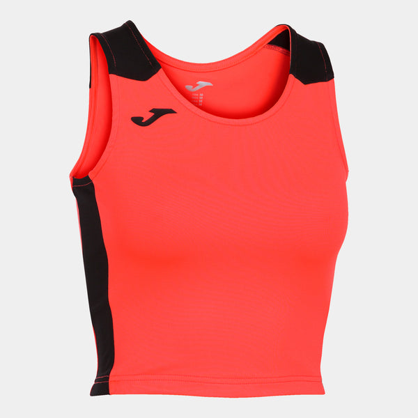 Joma Top Record II (Adult) - Fluorescent Coral Black